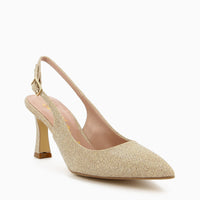 Nara Gold Slingback
