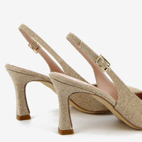 Nara Gold Slingback