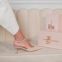 Slingback Terry Patent Pink