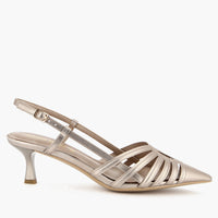 Kelly Silver Slingback