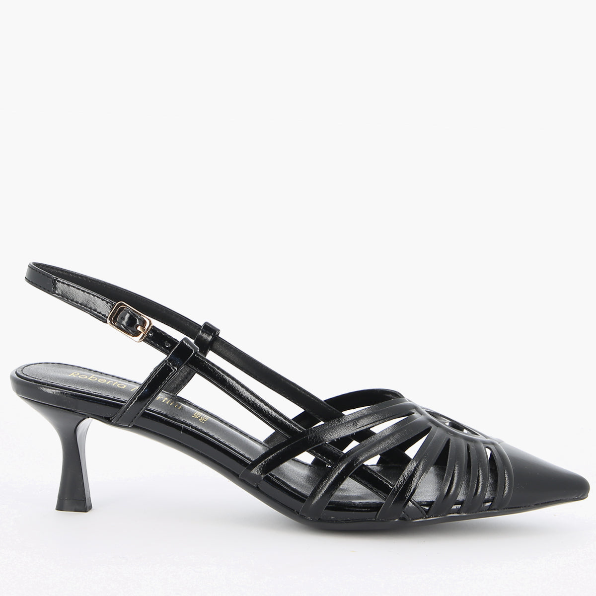Kelly Silver Slingback