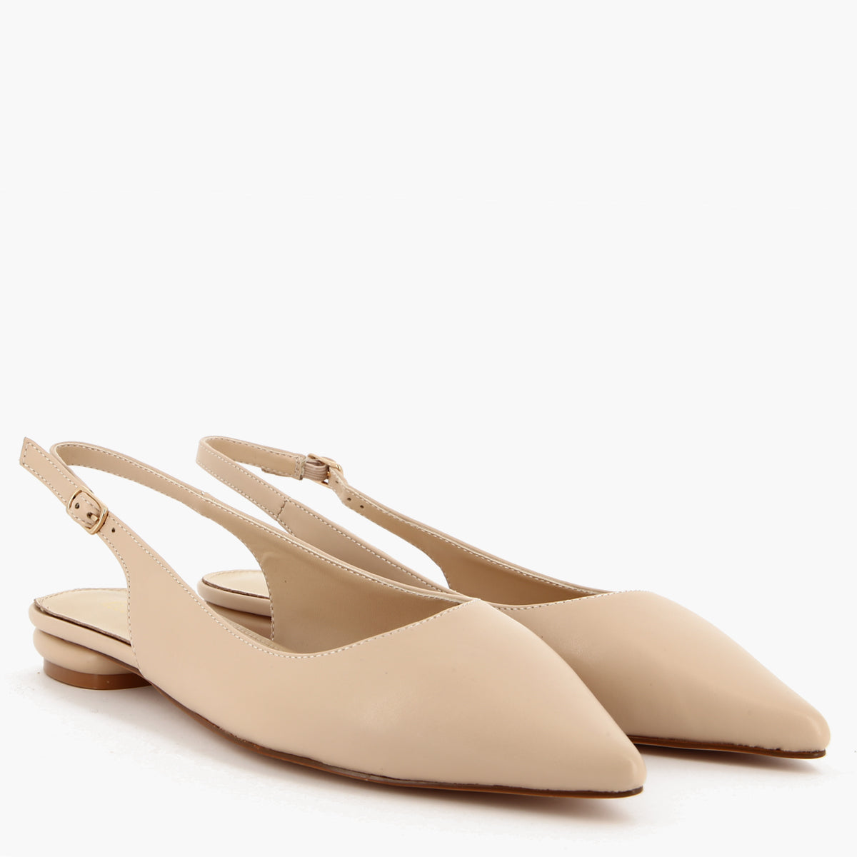 Ballerina Isabel Slingback con Cinturino Beige | Roberta Martini