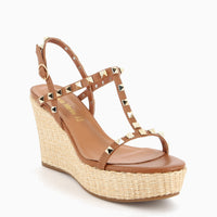 Pamela Tan Wedge Sandal