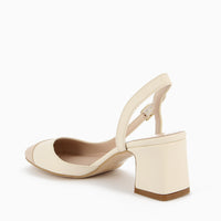 Chantal Slingback Cream and Black