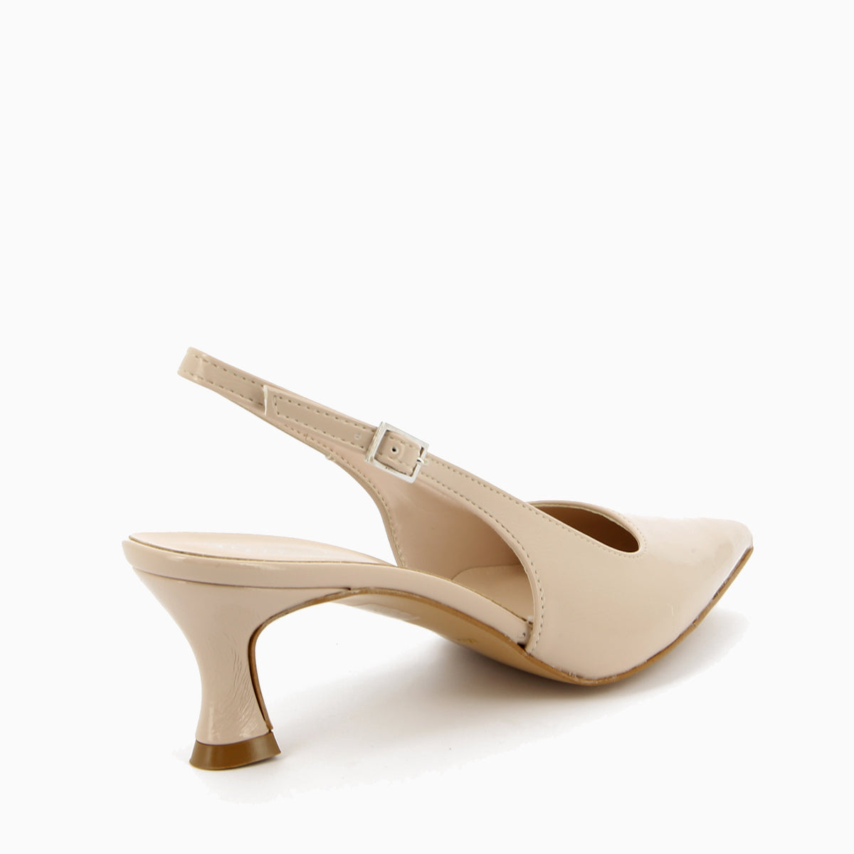 Delia Slingback Naplak Beige