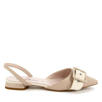 Ada Ballerina Pumps Cream - Beige