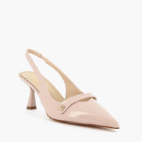 Velia Powder Pink Patent Slingback