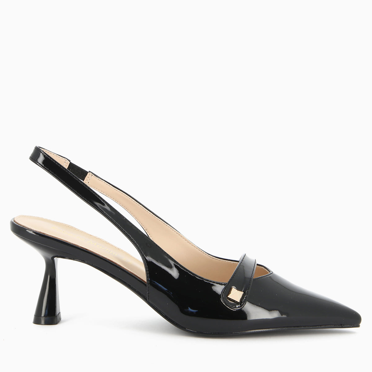 Velia Powder Pink Patent Slingback