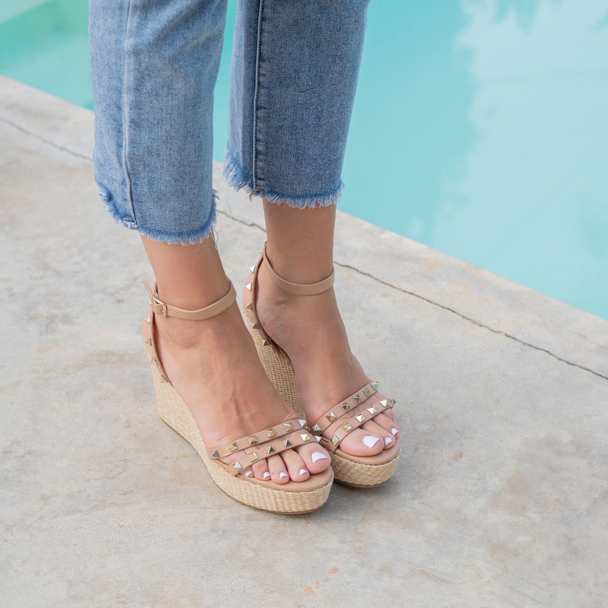 Valeria Wedge Sandal