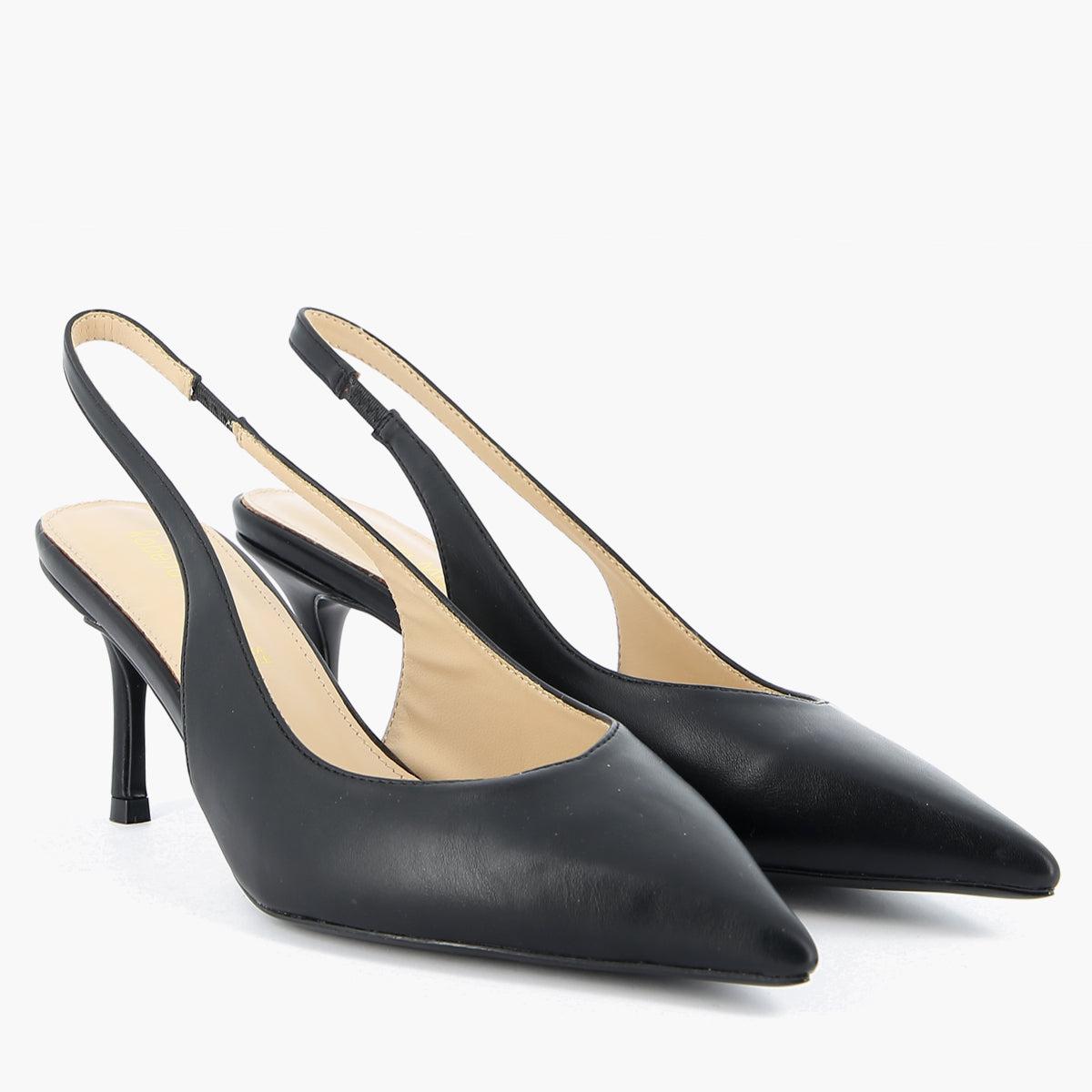 Slingback Norma con Cinturino Nero | Roberta Martini