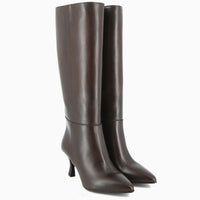 Botte Hanna en Cuir Noir