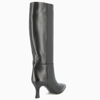 Botte Hanna en Cuir Noir