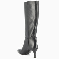 Botte Hanna en Cuir Noir