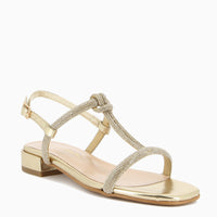 Ivana Sandal with rhinestone straps