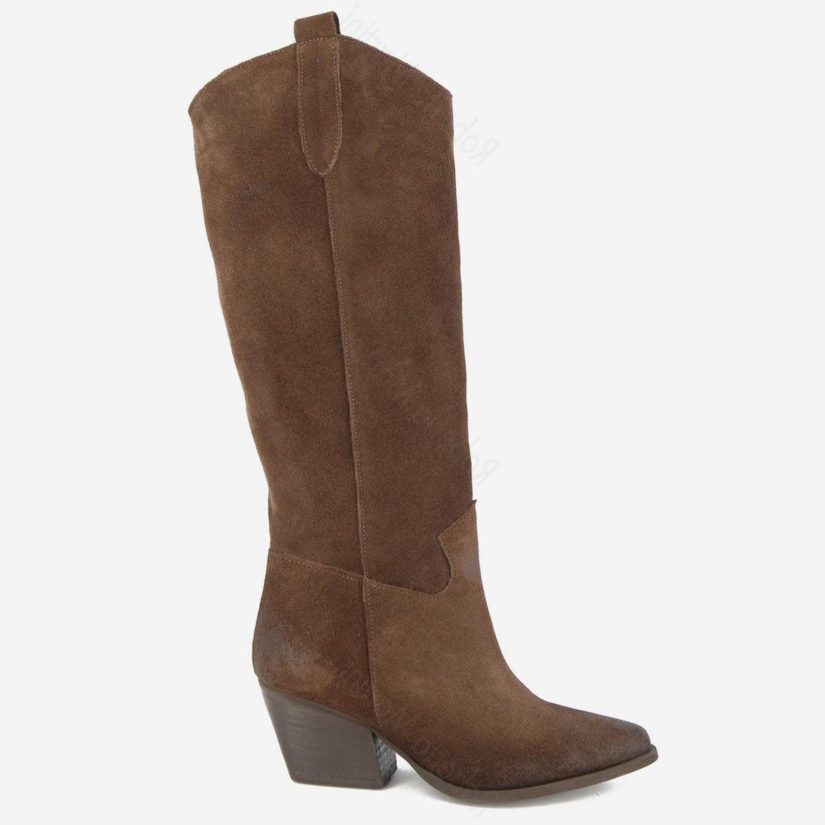 Botte Hanna en Cuir Noir