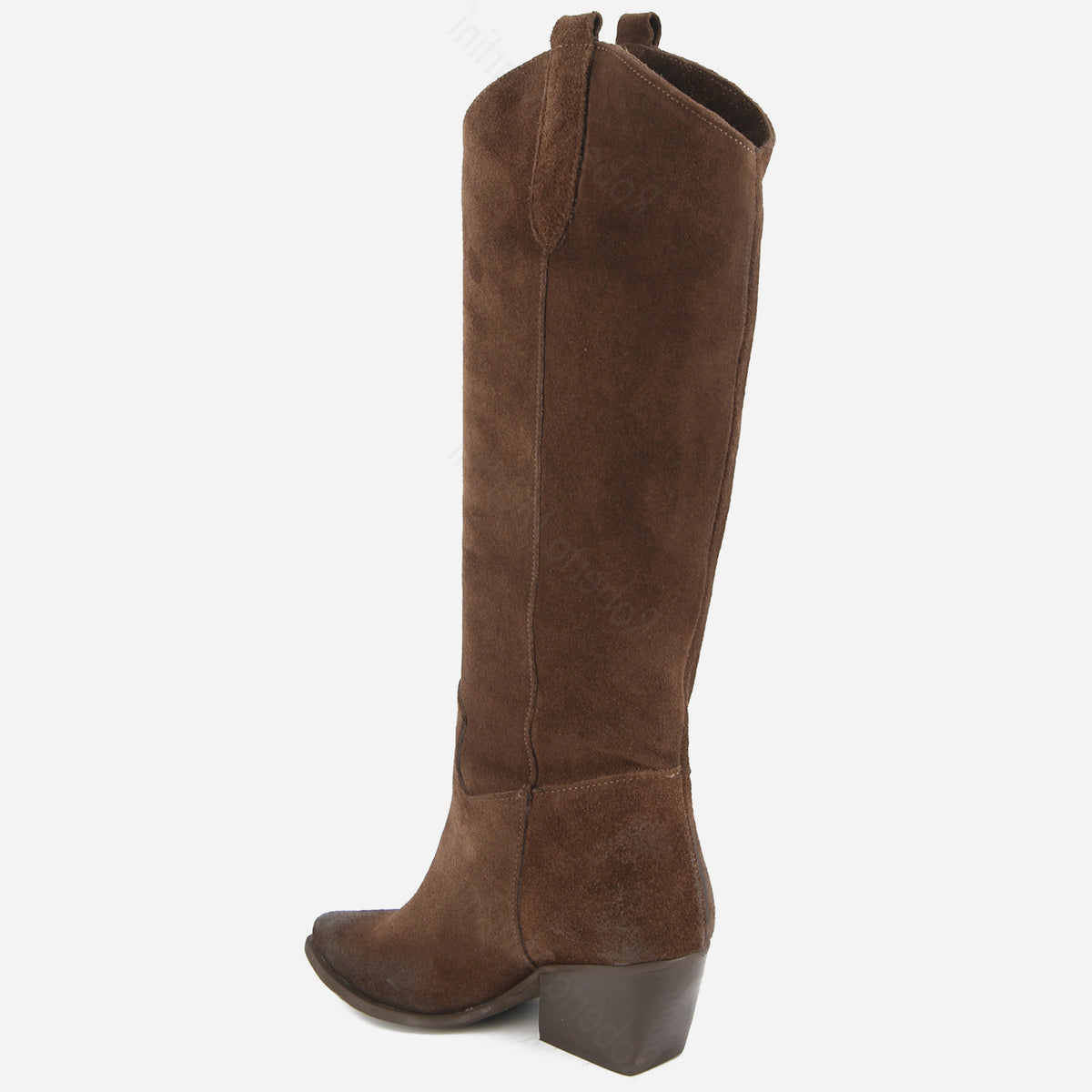 Botte Hanna en Cuir Noir