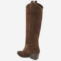 Botte Hanna en Cuir Noir