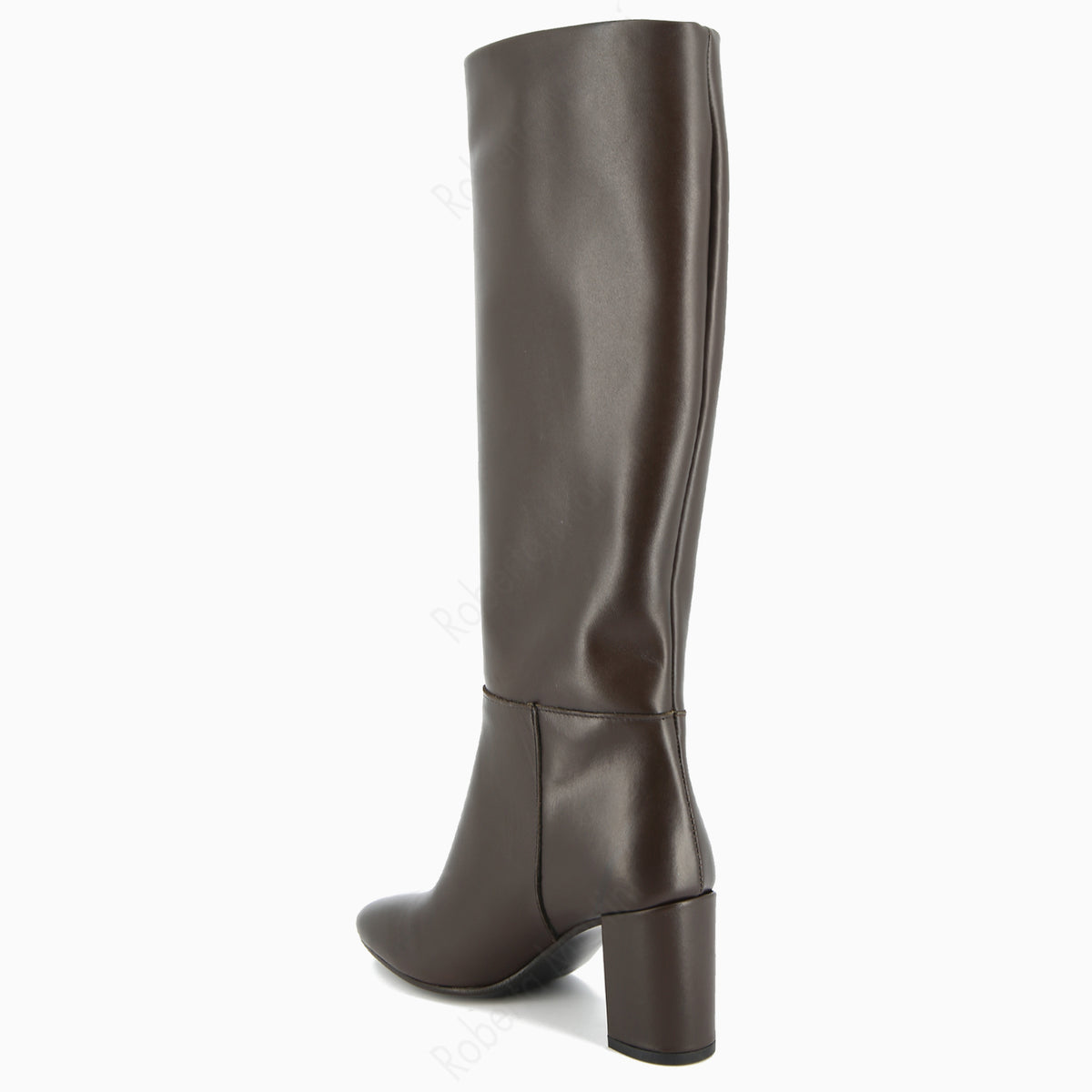 Botte Hanna en Cuir Noir