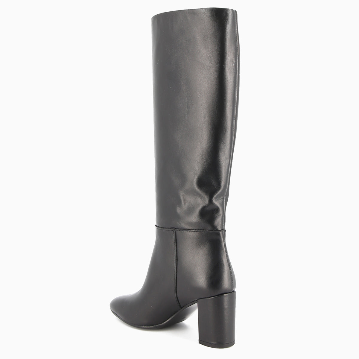 Botte Hanna en Cuir Noir
