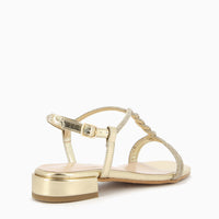 Maddy Sandal with Rhinestone Straps