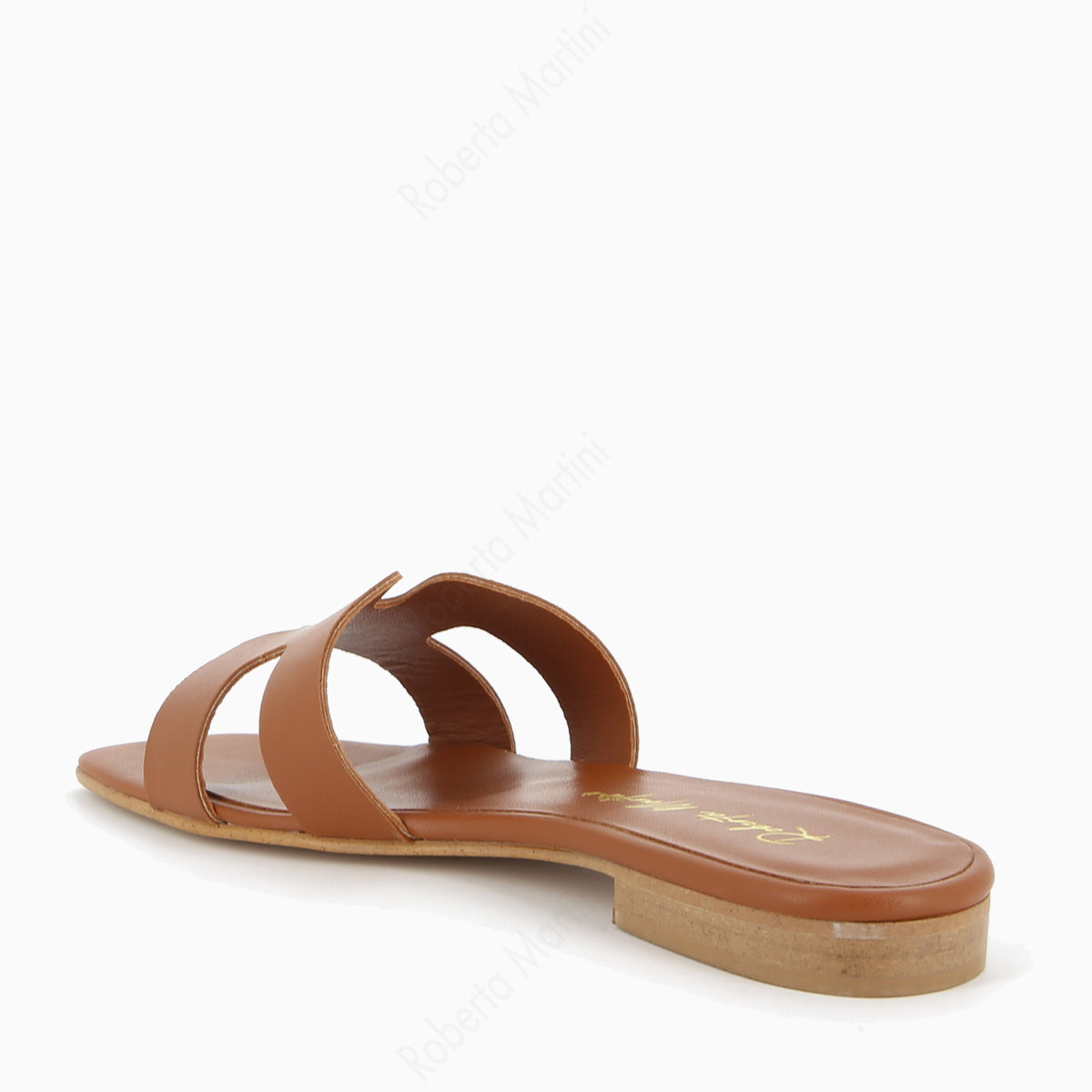 Paris Tan flat sandal