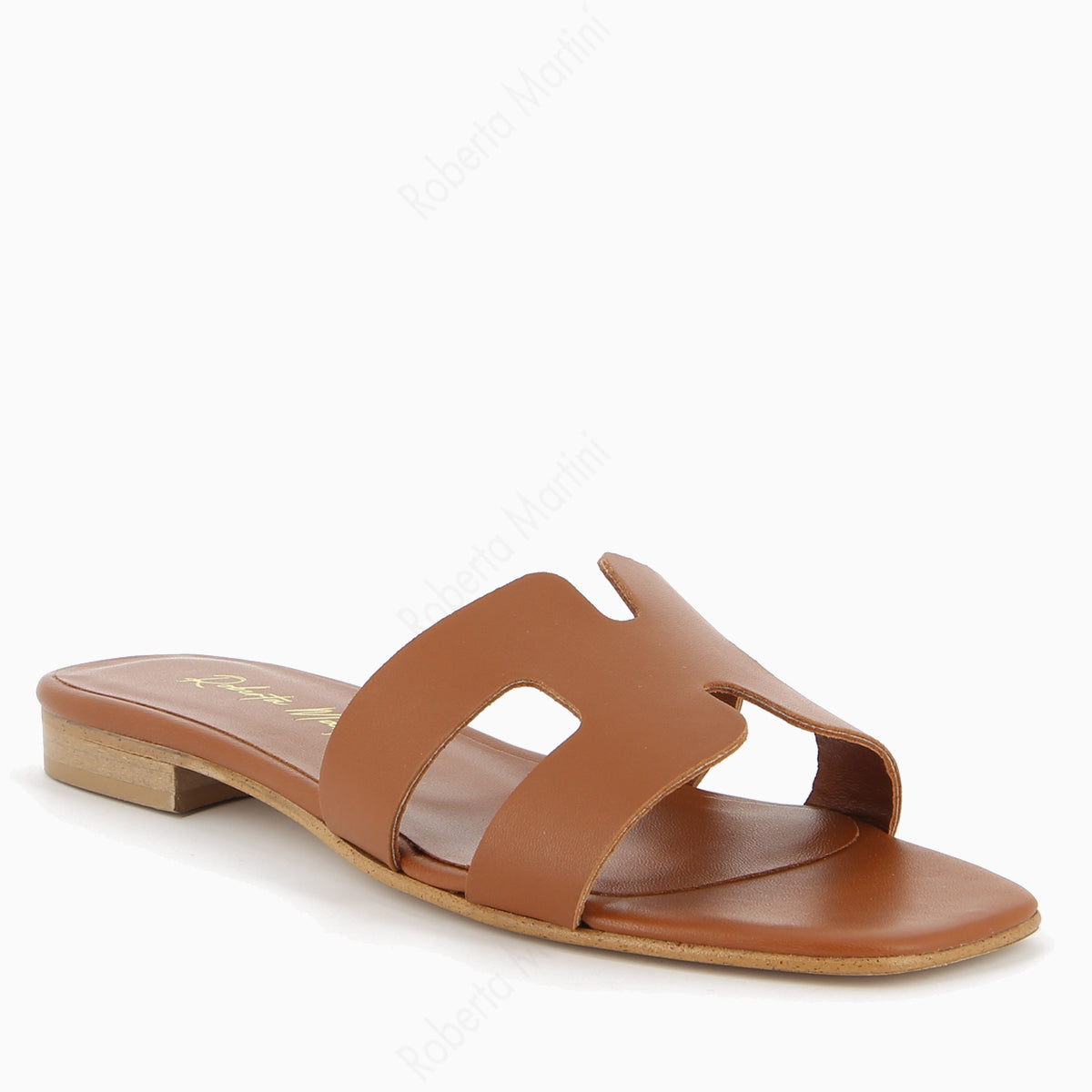 Paris Tan flat sandal
