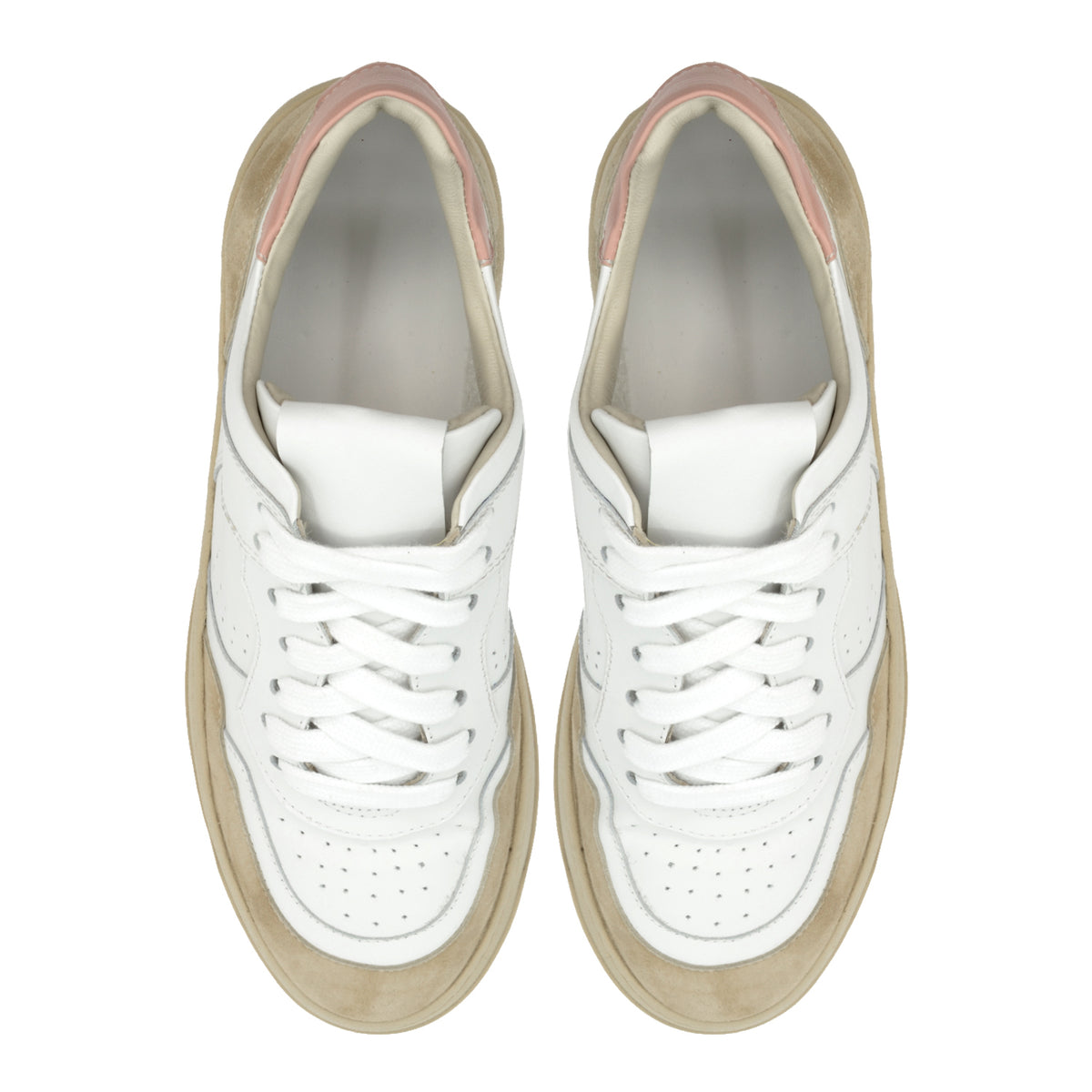 Sneakers Kylie Bianco/Rosa