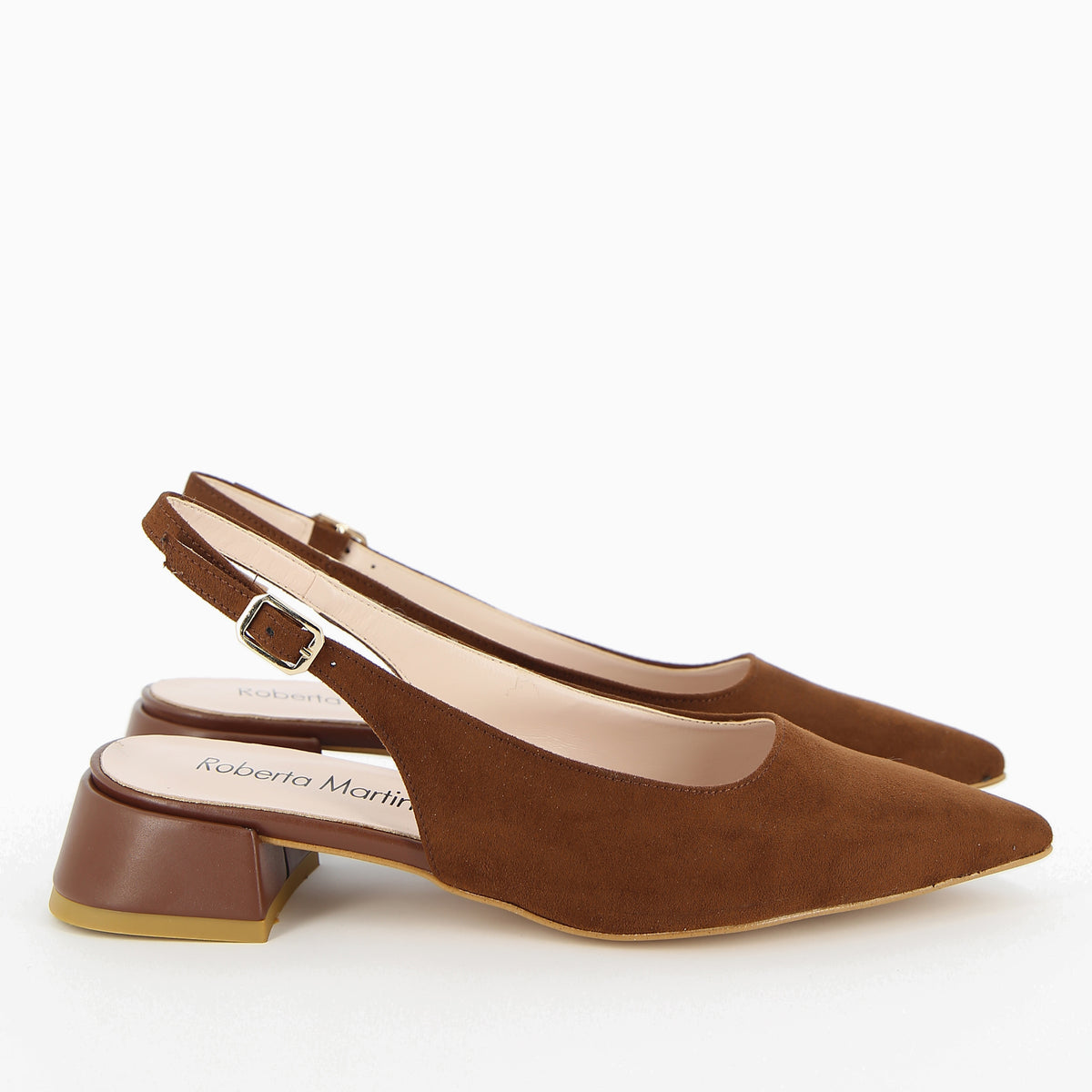 Noemi Décolleté Ballerine avec Bracelet Noir