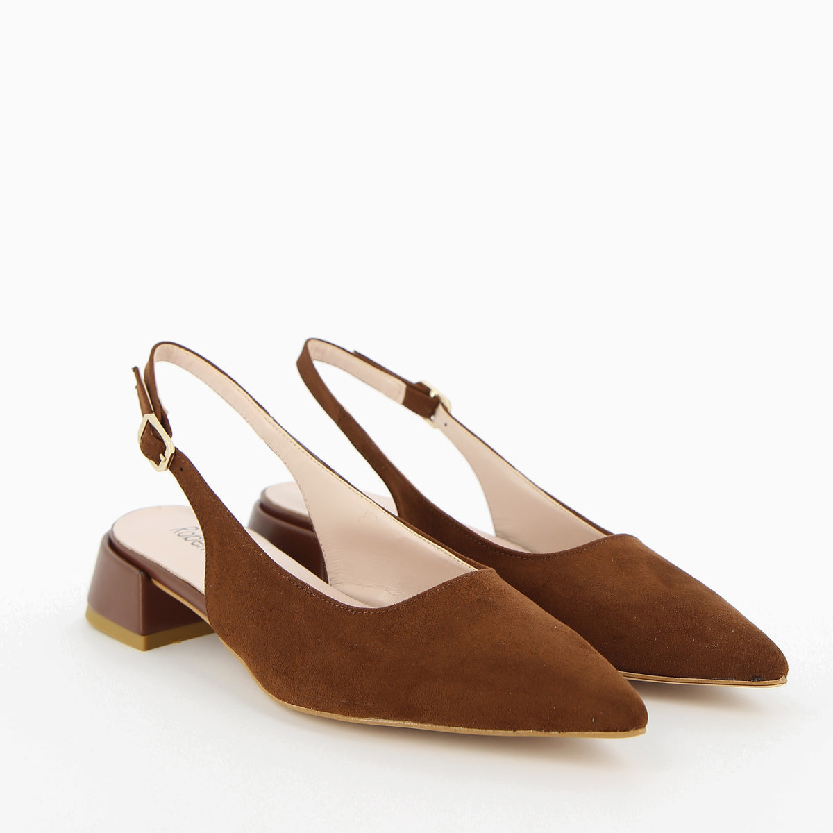 Noemi Décolleté Ballerine avec Bracelet Noir