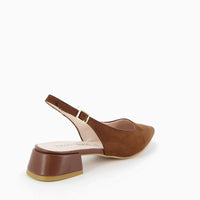 Noemi Décolleté Ballerine avec Bracelet Noir