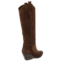 Kinsley Leather Texan Boot Black