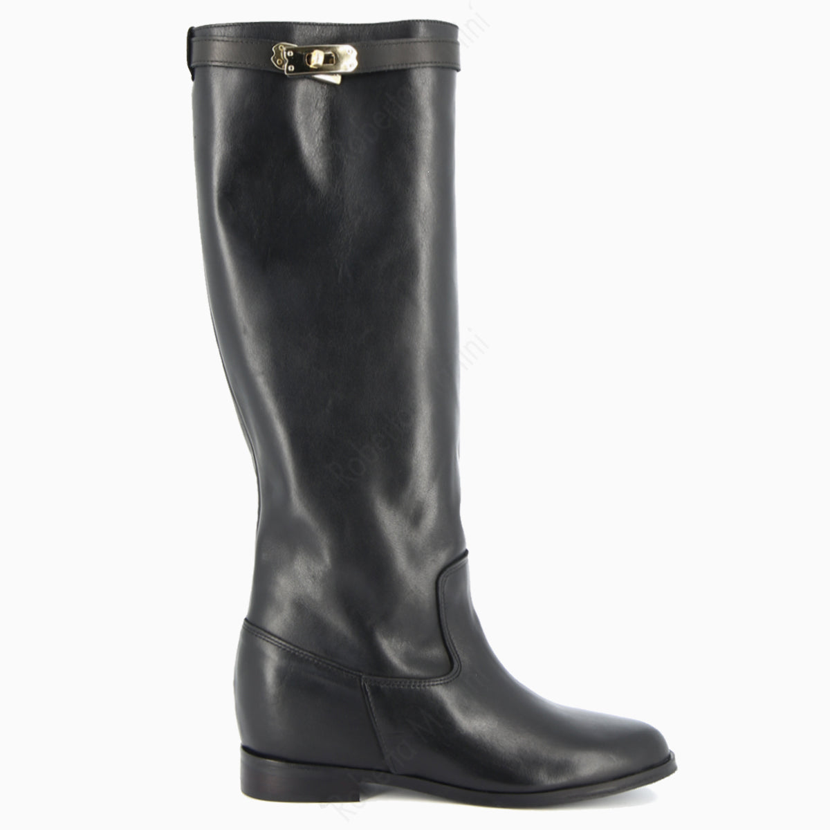 Paris boot Black gold accessory
