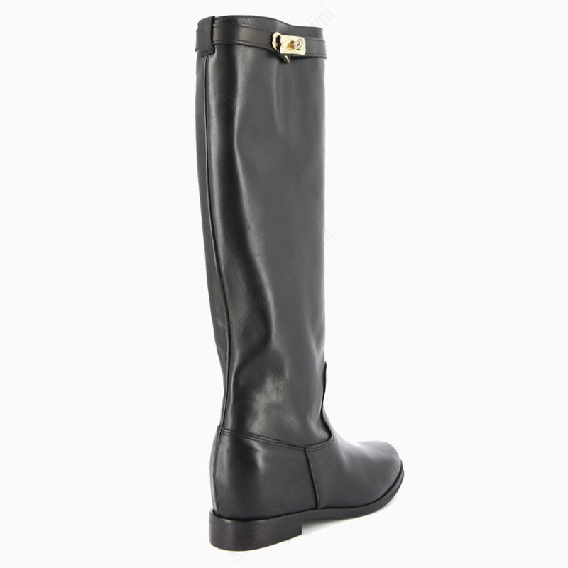 Paris boot Black gold accessory