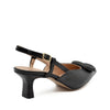 Décolleté Slingback Flavia con Cinturino Nero