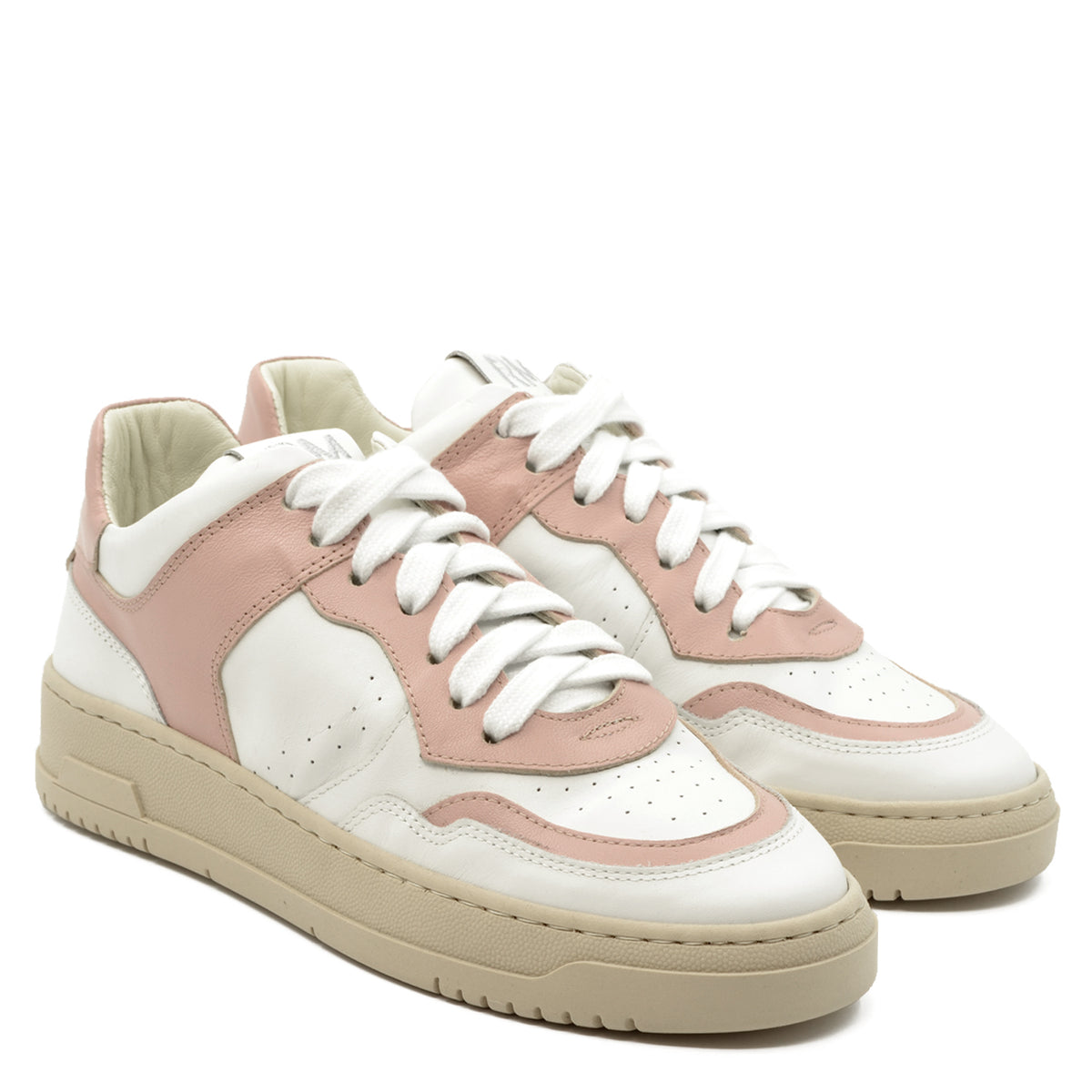 Sneakers Kylie Bianco - Rosa - Beige