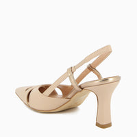 Décolleté Slingback Serena Beige