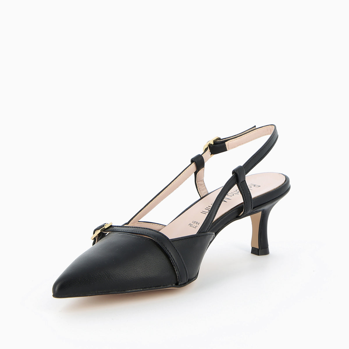 Slingback Alison Nappa Nero
