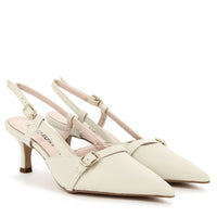 Slingback Alison in Vera Pelle Nappa