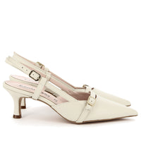 Slingback Alison in Vera Pelle Nappa
