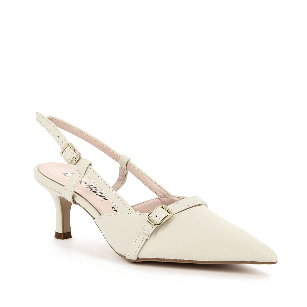 Slingback Alison in Vera Pelle Nappa