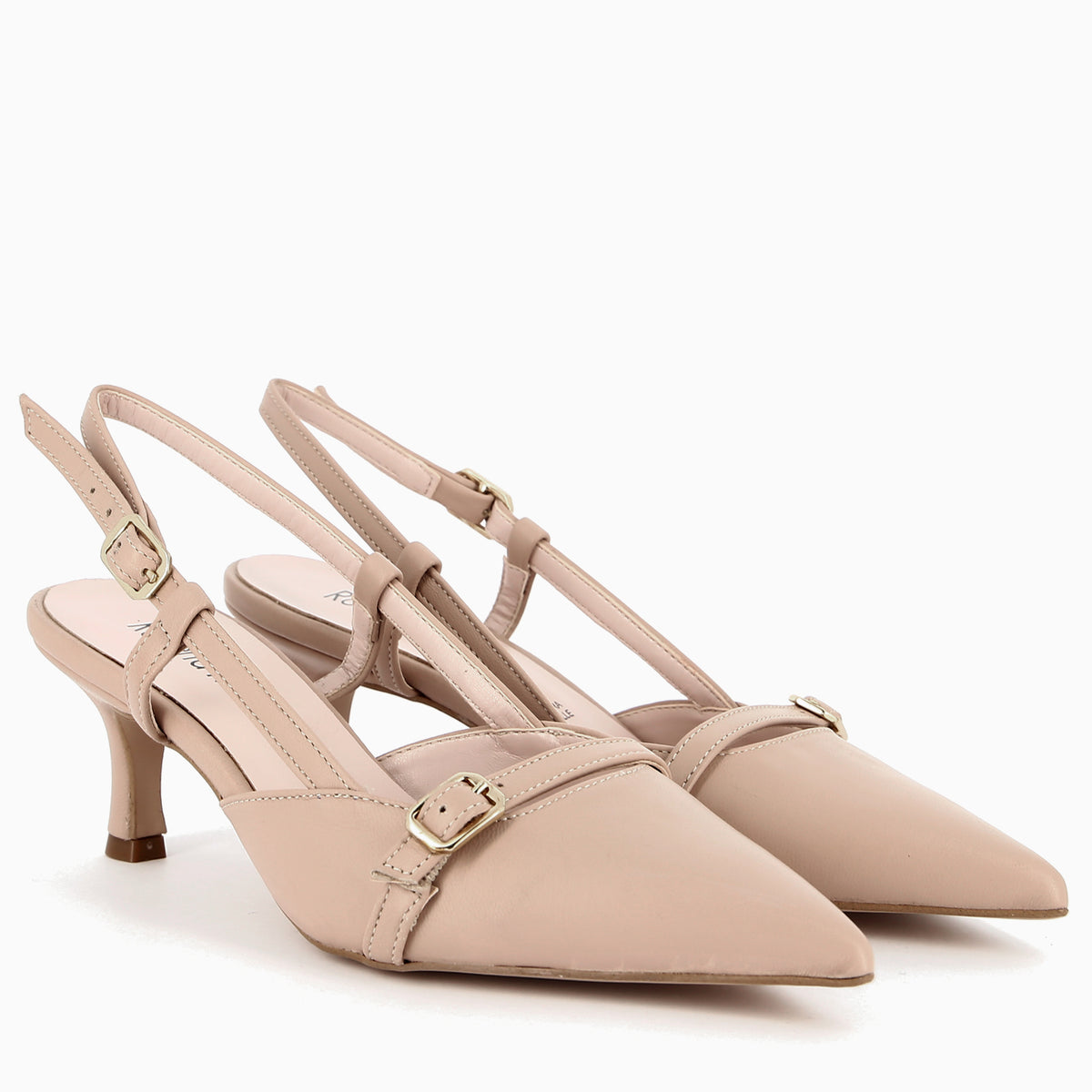 Slingback Alison in Vera Pelle Nappa