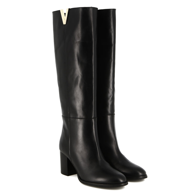 Accessoire botte Elodie or Noir