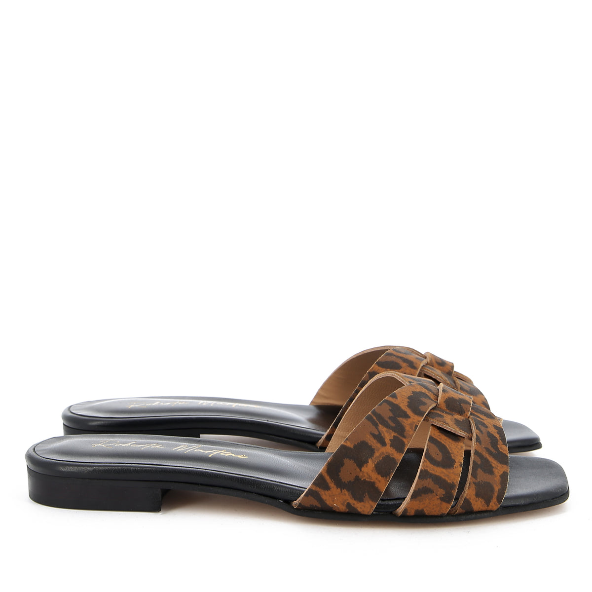 Sandale York Nappa Noir