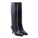 Botte Hanna en Cuir Noir