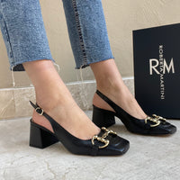 Iris Décolleté avec Bracelet Noir