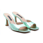 Mules Ibiza Nappa Aquamarine